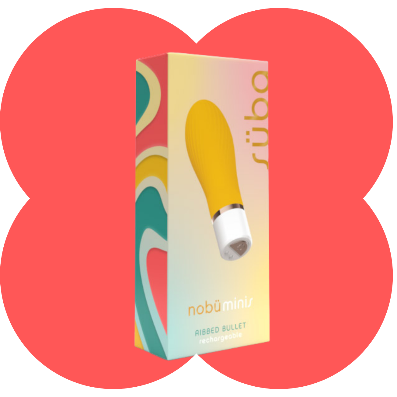 Nobü Minis – Süba Ribbed Bullet – Yellow