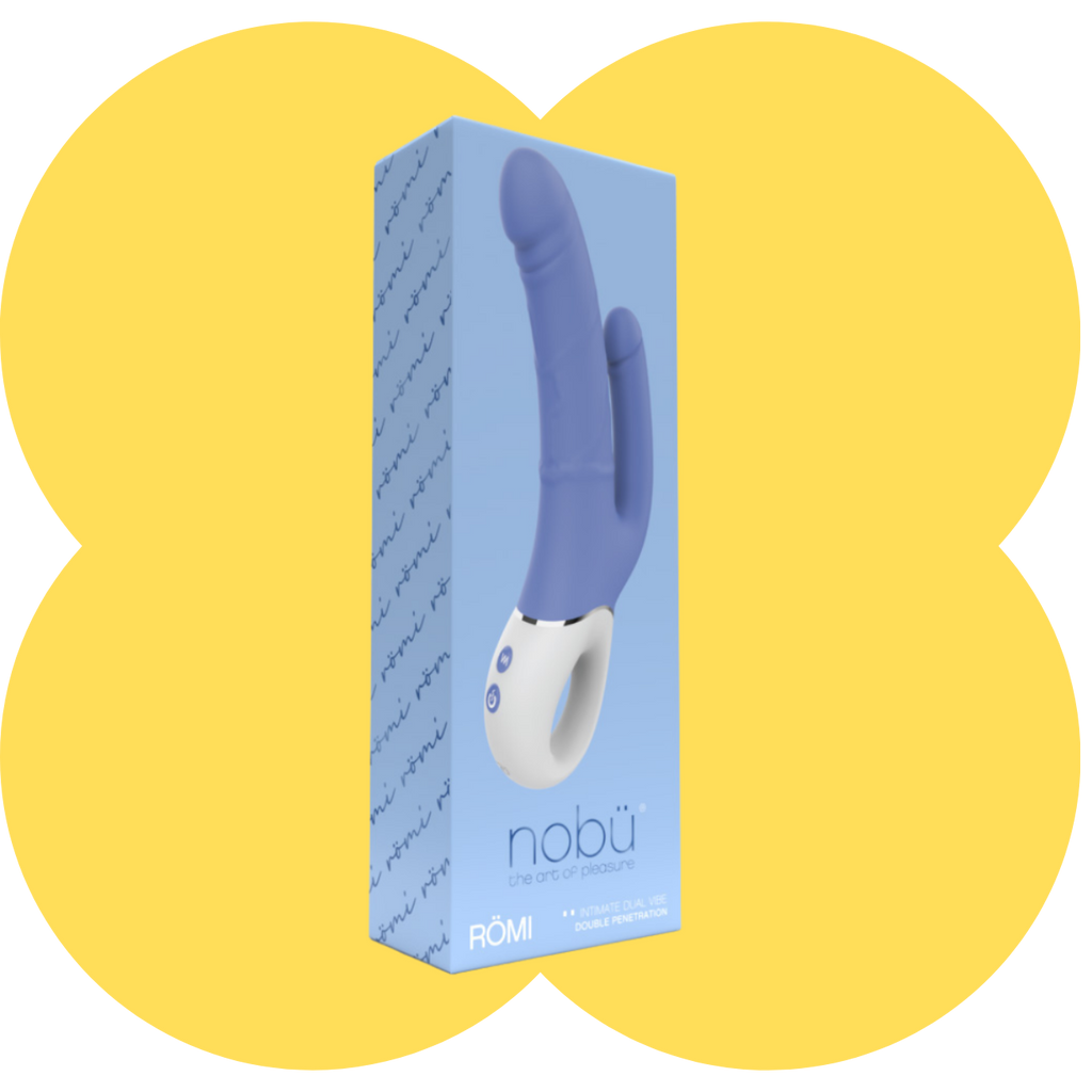 Nobü Essentials – Römi Dual Silicone Vibe – Blue