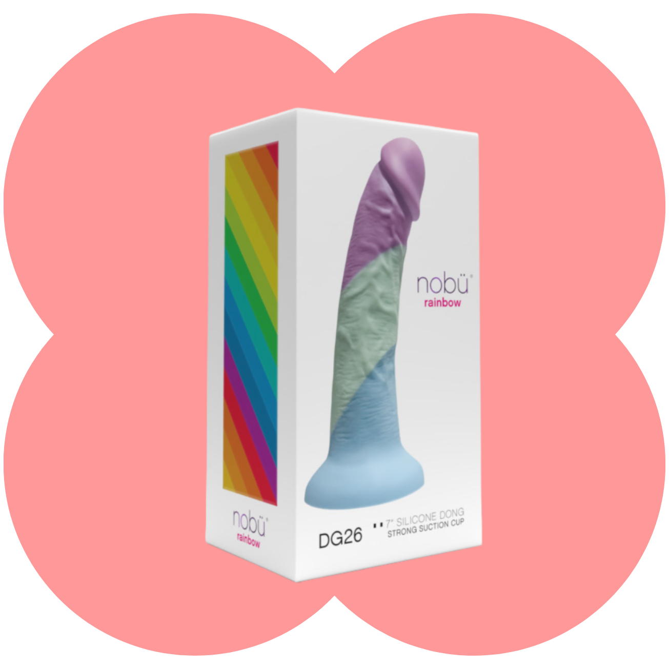 Nobü Rainbow Dildo -  DG26