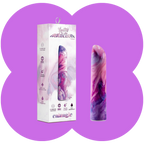 Limited Addiction Vibrator By Blush® - Entangle Power Vibe Lilac Vibrator with Powerful RumboTech™ Technology