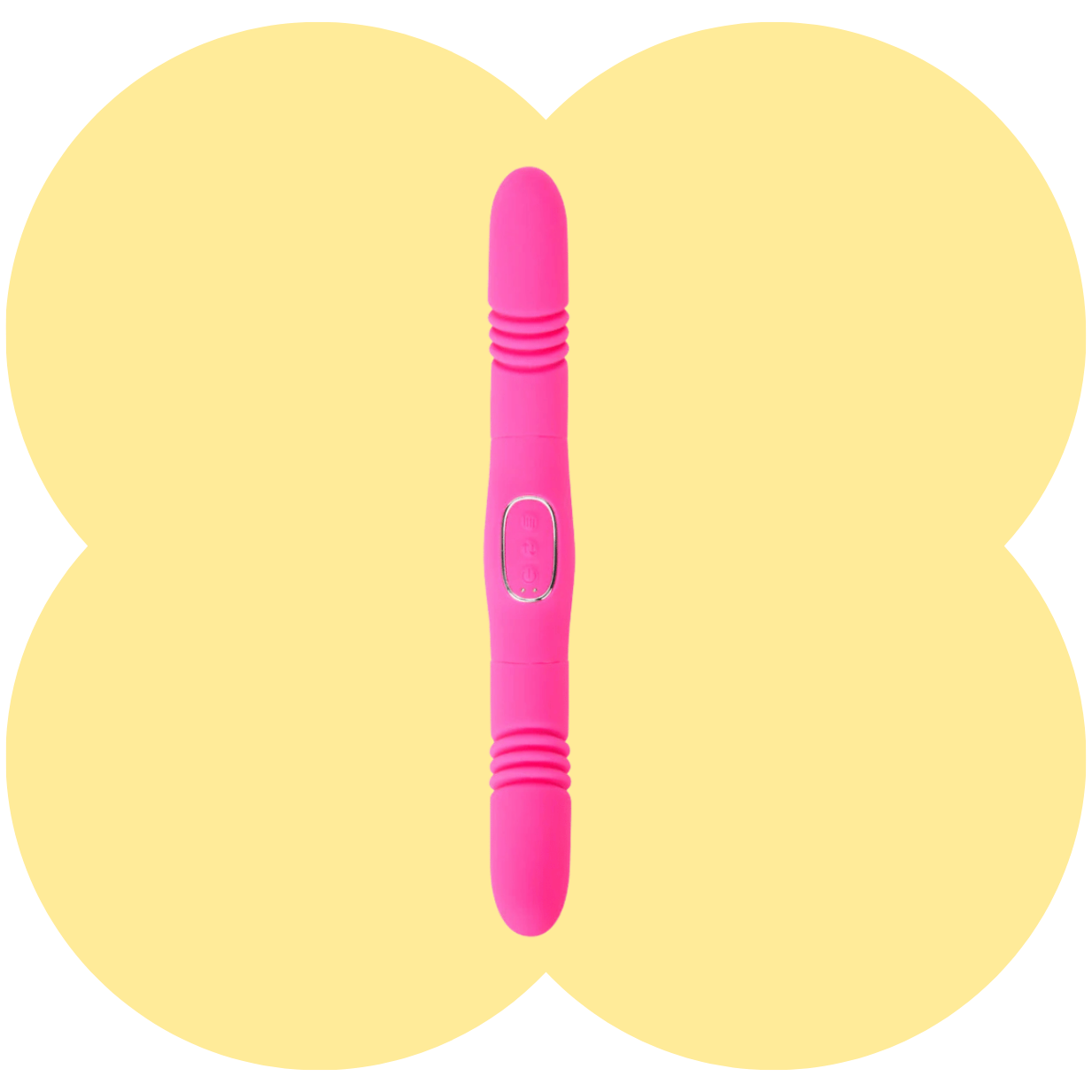 Zena Dildo by Maia - 10-Function 3-Speed Dual Thrusting Vibrating Dildo (Pink)