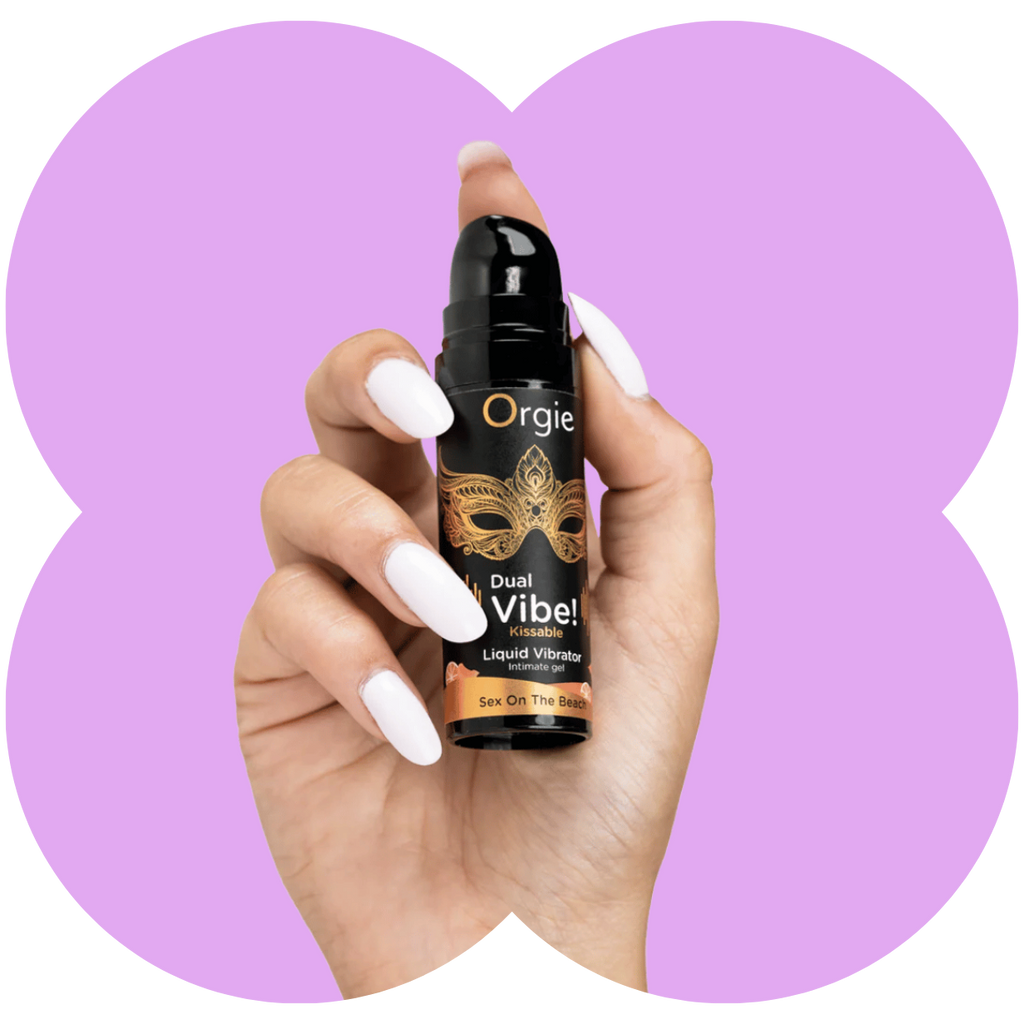 Orgie Dual Vibe! Kissable Liquid Vibrator