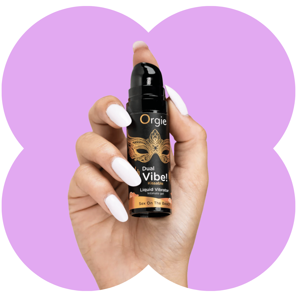 Orgie Dual Vibe! Kissable Liquid Vibrator