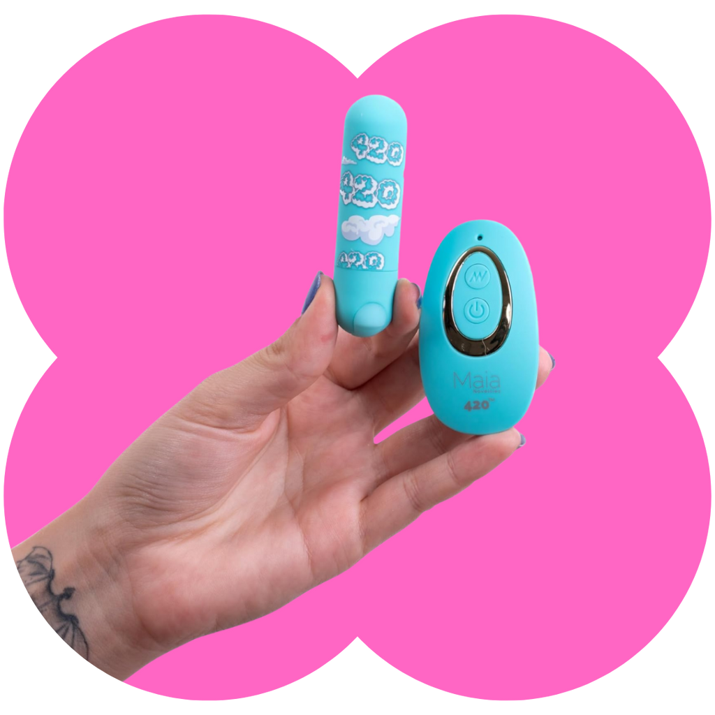 Jessi 420 Bullet by Maia -  Remote Rechargeable Super Charged Mini Bullet