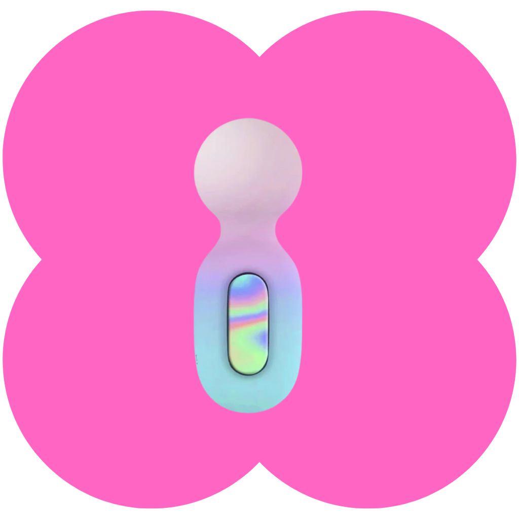 Jazzy Wand by Maia -  16-Function Mini-Wand Vibrator, Features deep and rumbly Vibration, Submersible for Wet Fun