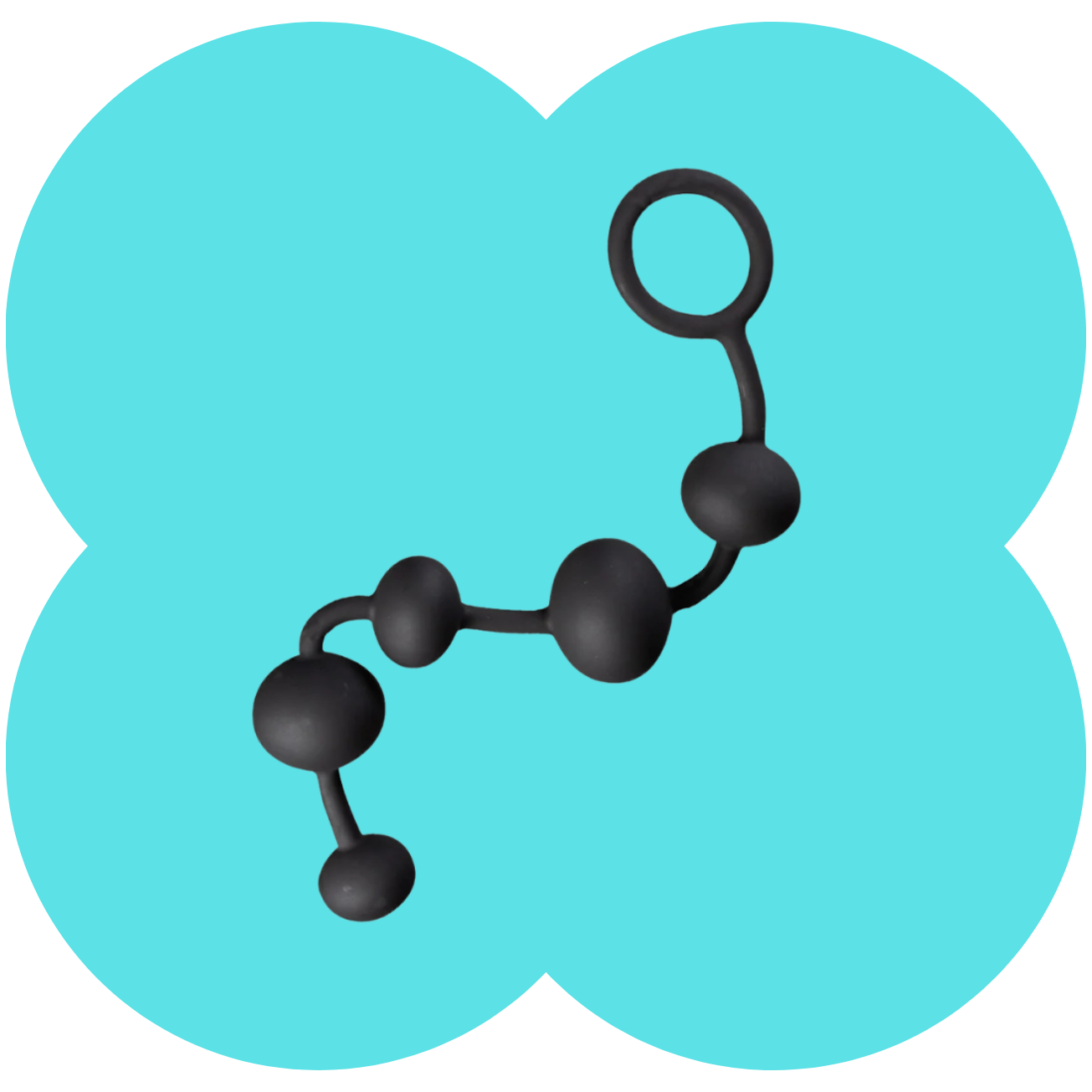 Grayson Silicone Anal Beads by Maia - Vibelite Anal Beads