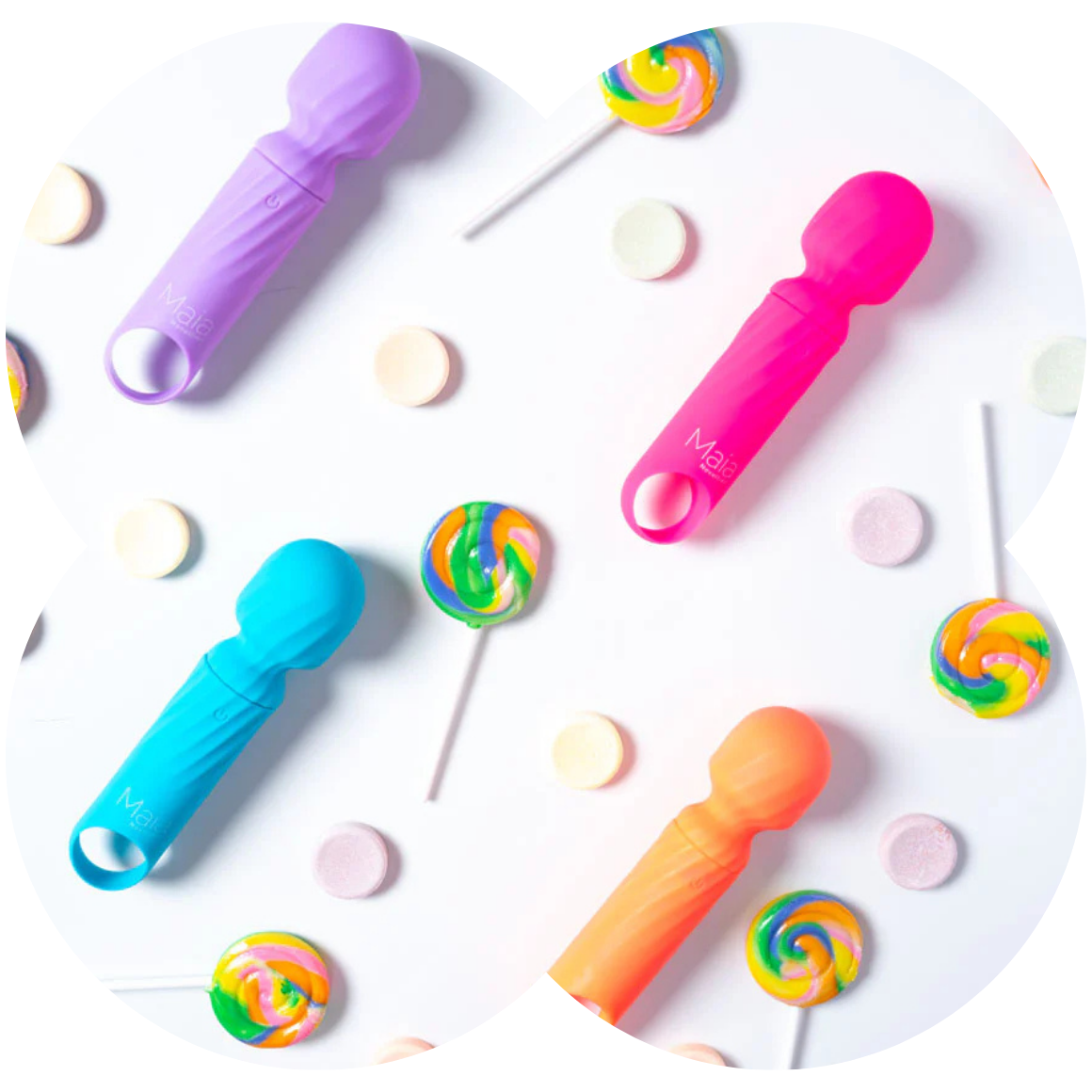 Dolly Rechargeable Mini Wand by Maia -  Vibelite Dolly Wand