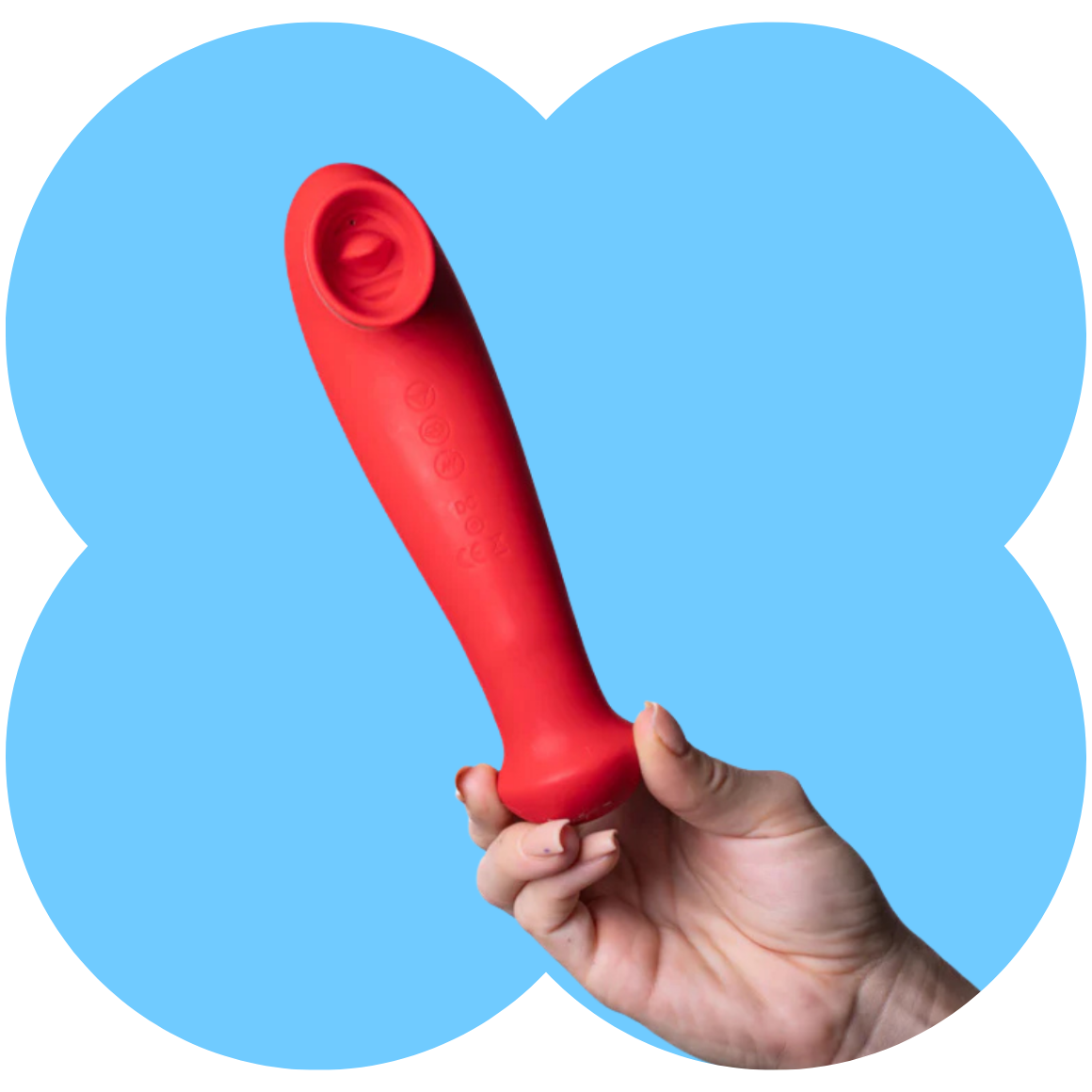 Destiny Vibrator Stimulator by Maia -  3-in-1 Stimulator with Suction + Vibration + Flickering Tongue