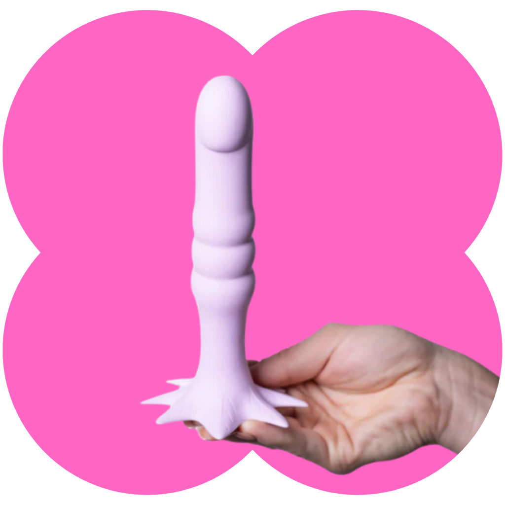 Dazey Dong by Maia - Cannabis Leaf Dong Purple 420 Series