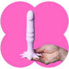 Dazey Dong by Maia - Cannabis Leaf Dong Purple 420 Series