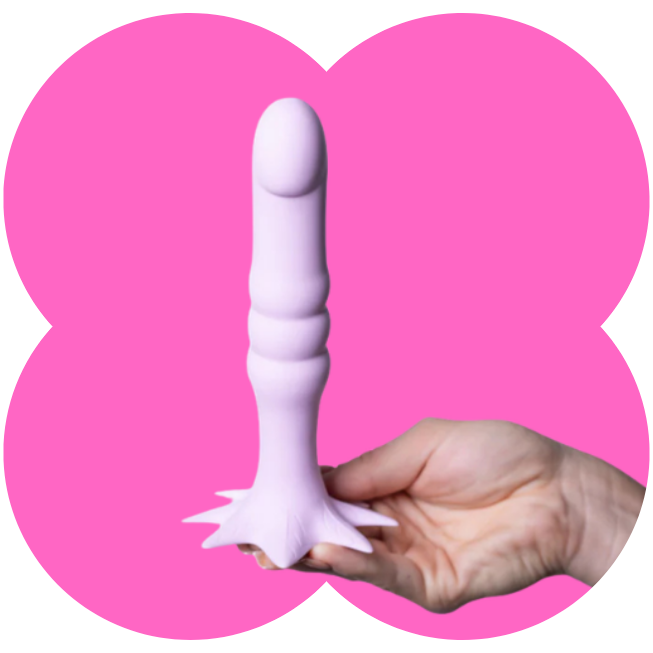 Dazey Dong by Maia - Cannabis Leaf Dong Purple 420 Series