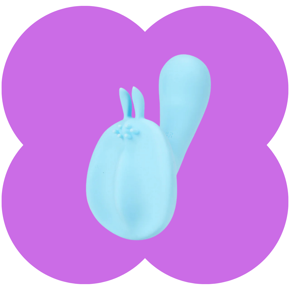 Averi Vibrator by Maia - Blue 10-Function Rechargeable Dual Vibration Liquid Silicone Vibrator