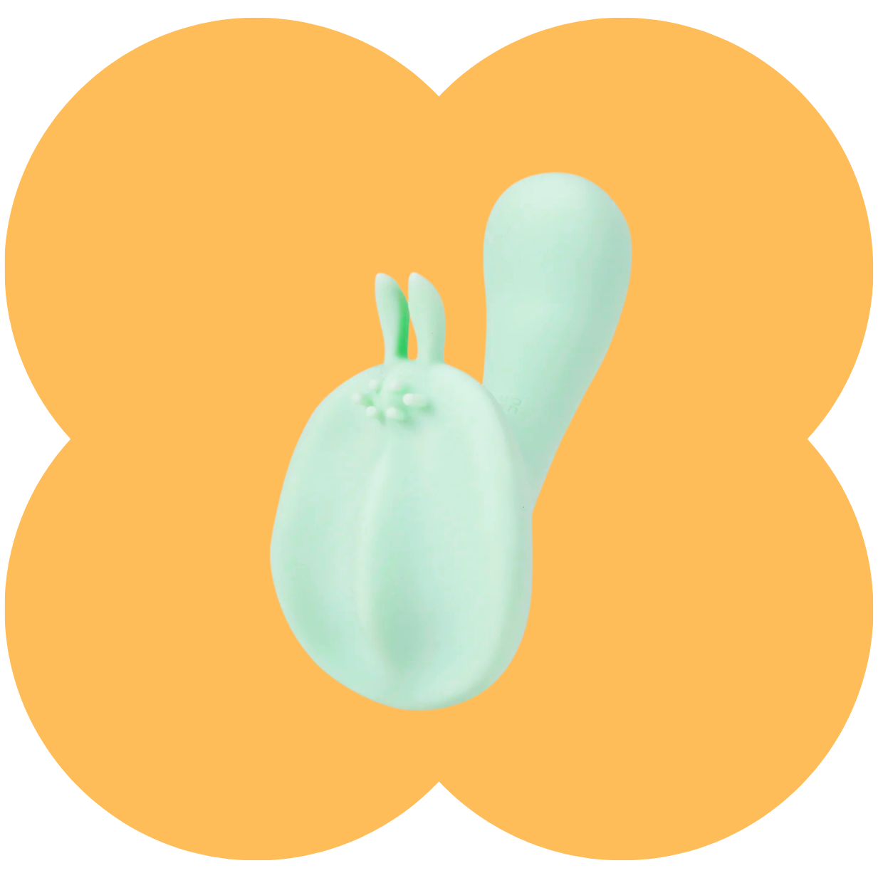 Averi Vibrator by Maia - Blue 10-Function Rechargeable Dual Vibration Liquid Silicone Vibrator