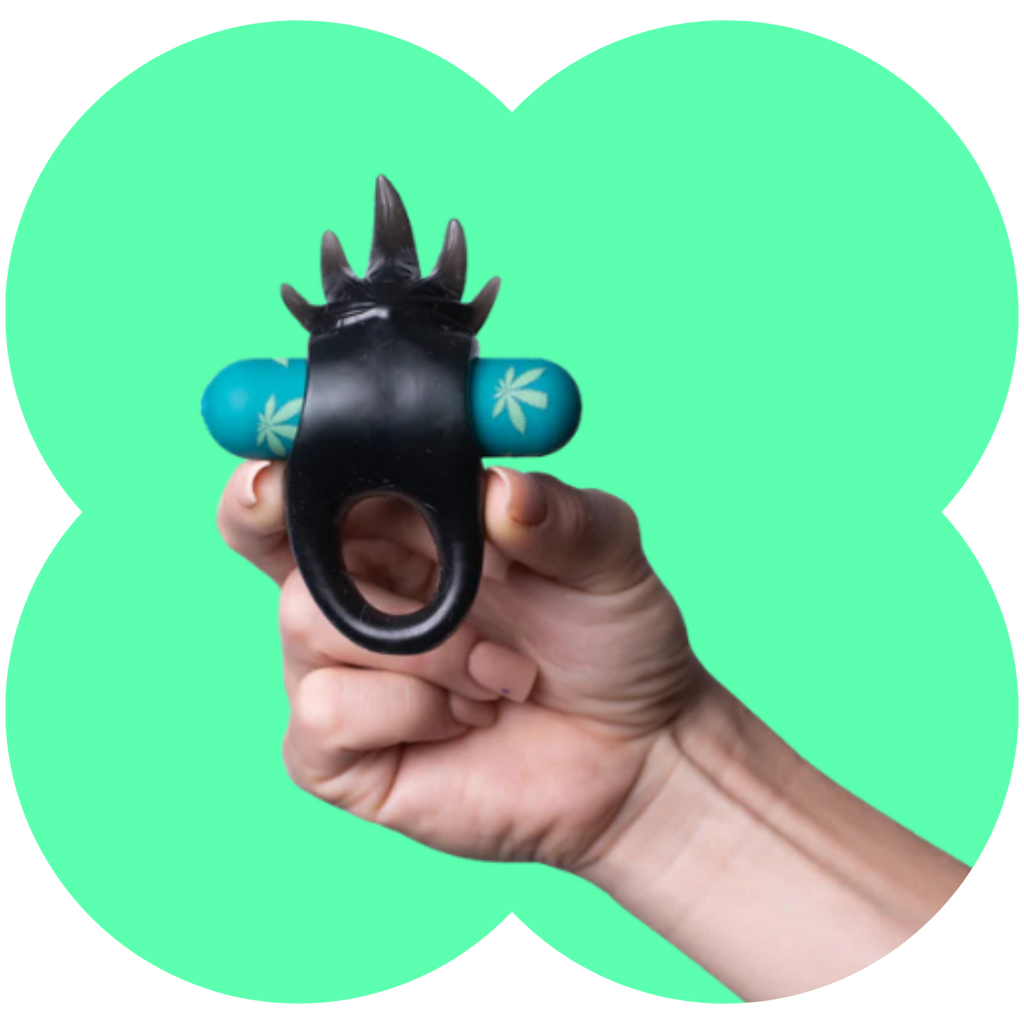Ziggy Cock Ring with Bullet Vibrator by Maia - Vibrating Erection Enhancer
