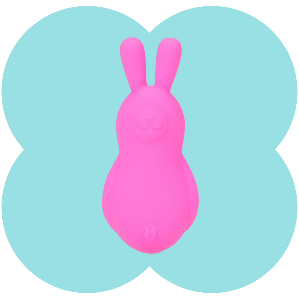 Rechargeable Bunny Vibrator (Travel Friendly) - 12 Functions, Body-Safe Vibrator by Maia