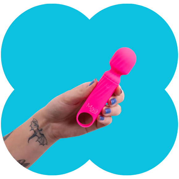 Dolly Rechargeable Mini Wand by Maia -  Vibelite Dolly Wand