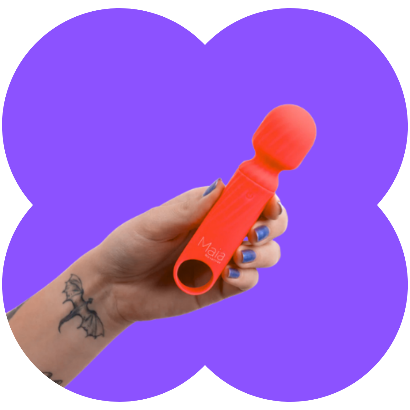 Dolly Rechargeable Mini Wand by Maia -  Vibelite Dolly Wand