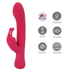 Maia Zara dual-action rabbit vibrator with smooth body-safe construction