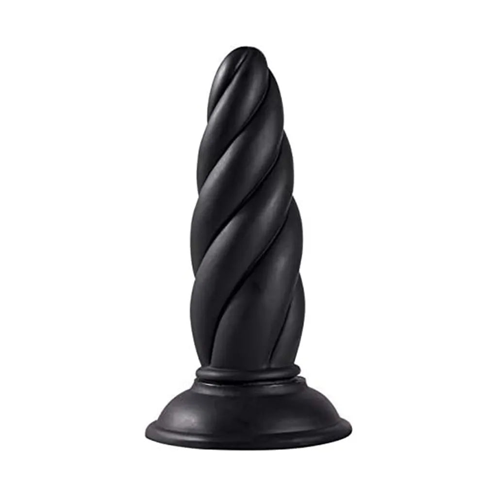 Super Swirl – Textured Silicone Anal Plug By Pure Envy